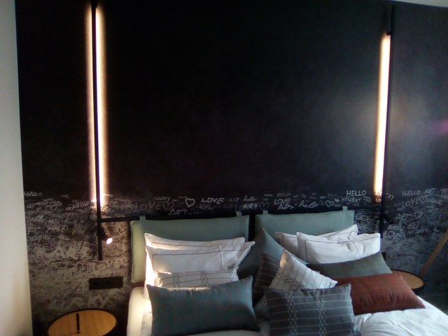 Musterzimmer eines Hotels